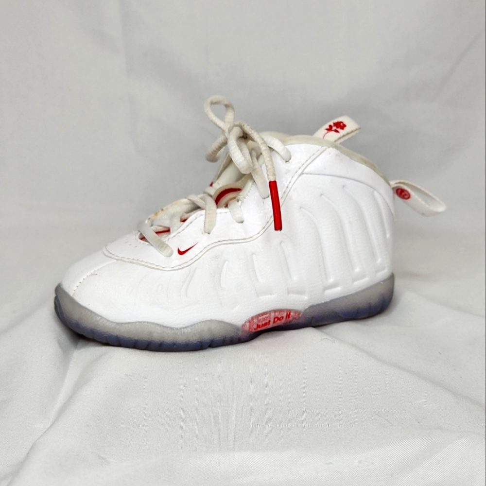 Nike Lil Posite One Foamposite 'Thank You Plastic Bag' Sneakers | Toddler Size 6